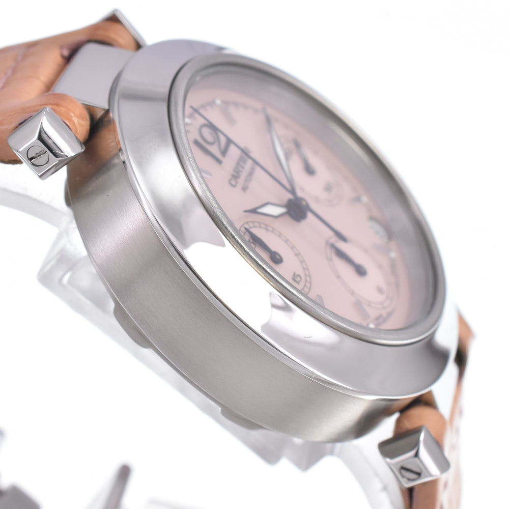 CARTIER Pasha C W3106599 Chronograph Pink shell Dial Automatic Unisex
 Watch P#149171