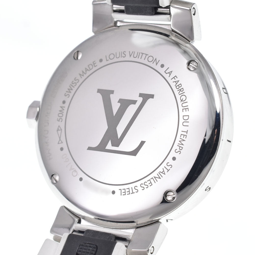 LOUIS VUITTON Tambour Moon Divine PM QA160 White shell Dial Quartz Ladies
 Watch Q#149173