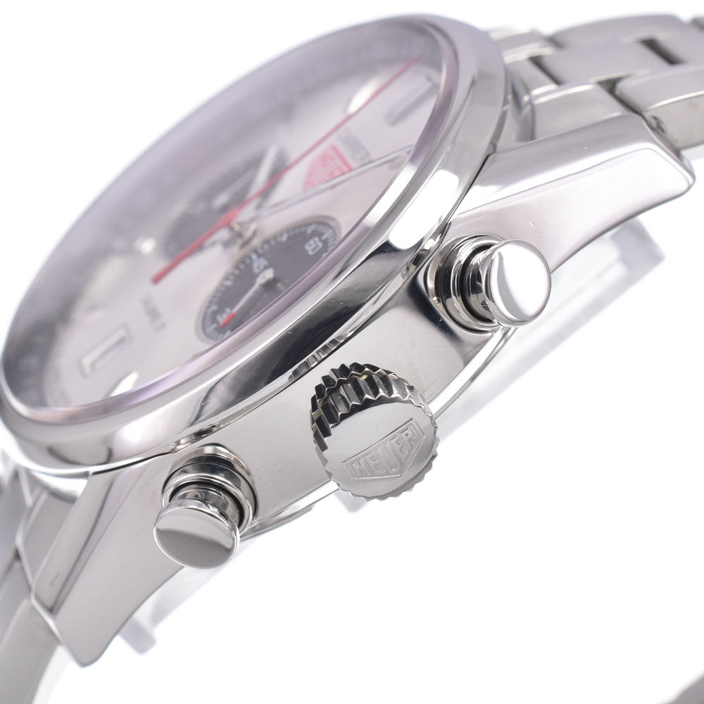 with paper TAG HEUER Carrera Caliber 17 CV2119.BA0722 Chronograph Date Silver Dial Automatic Men's
 Watch Q#149181