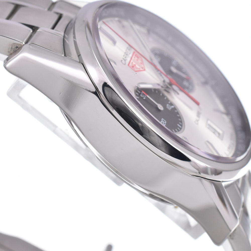 with paper TAG HEUER Carrera Caliber 17 CV2119.BA0722 Chronograph Date Silver Dial Automatic Men's
 Watch Q#149181