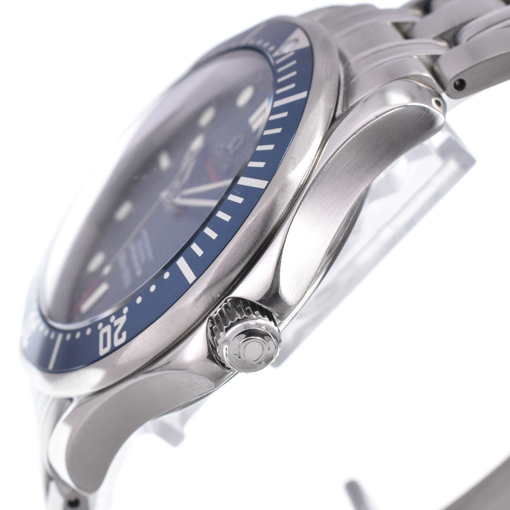 with paper OMEGA Seamaster Professional 300M 2220.80.00 Date CO-AXIAL Navy Dial Automatic Men's
 Watch Q#149183