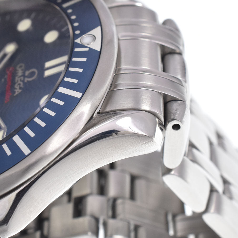 with paper OMEGA Seamaster Professional 300M 2220.80.00 Date CO-AXIAL Navy Dial Automatic Men's
 Watch Q#149183