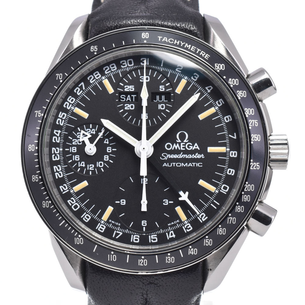 OMEGA Speedmaster 3520.50.00 Mark 40 Cosmos Triple calendar chronograph black Dial Automatic Men's
 Watch Q#149184