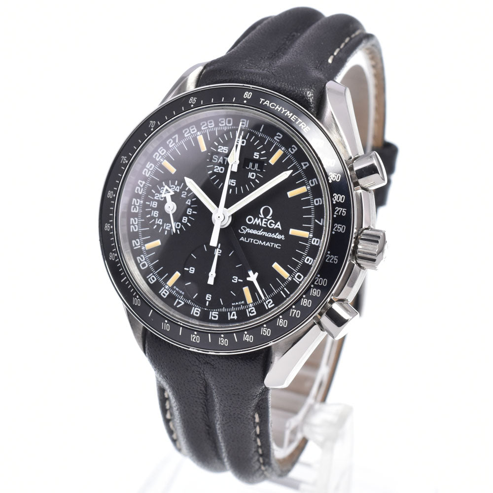 OMEGA Speedmaster 3520.50.00 Mark 40 Cosmos Triple calendar chronograph black Dial Automatic Men's
 Watch Q#149184