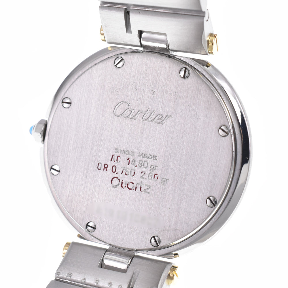 CARTIER Santos Round LM white Dial Quartz Men's
 Watch C#149185