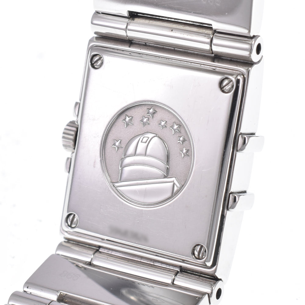 OMEGA Constellation Carre Quadra Mini 1528.76 diamond White shell Dial Quartz Ladies
 Watch R#149186
