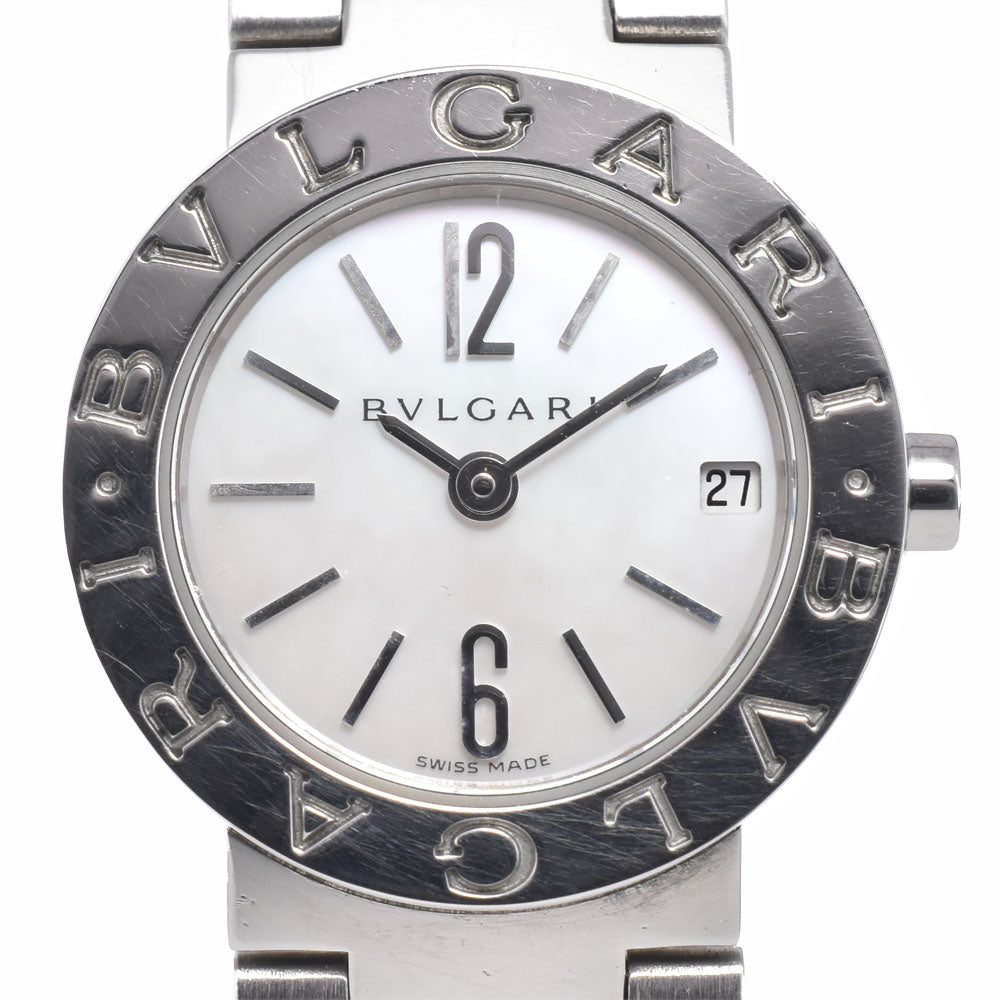 BVLGARI Bvlgari Bvlgari BB23SS Date White shell Dial Quartz Ladies
 Watch A#149187