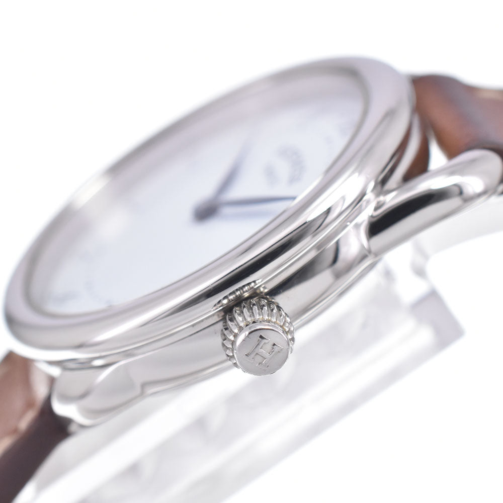 with paper HERMES Arceau AR5.210 white Dial Quartz Ladies
 Watch Q#149191