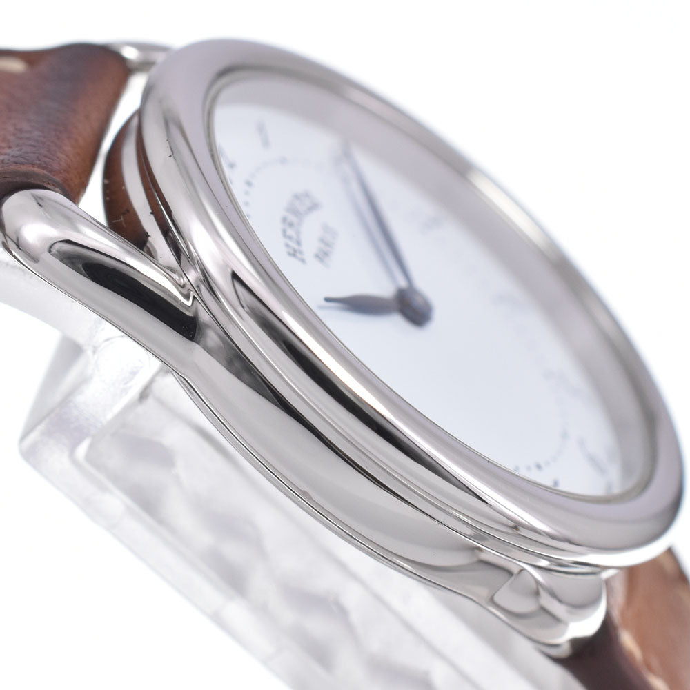 with paper HERMES Arceau AR5.210 white Dial Quartz Ladies
 Watch Q#149191