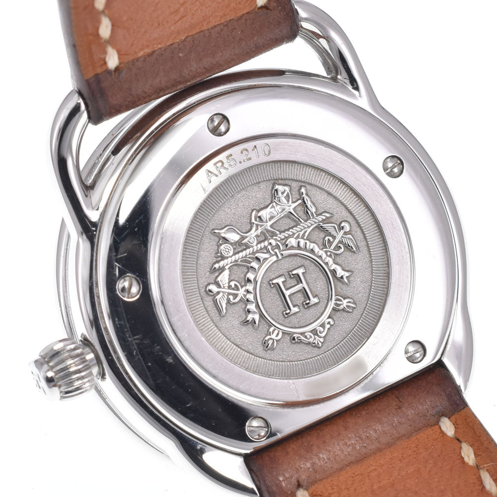 with paper HERMES Arceau AR5.210 white Dial Quartz Ladies
 Watch Q#149191