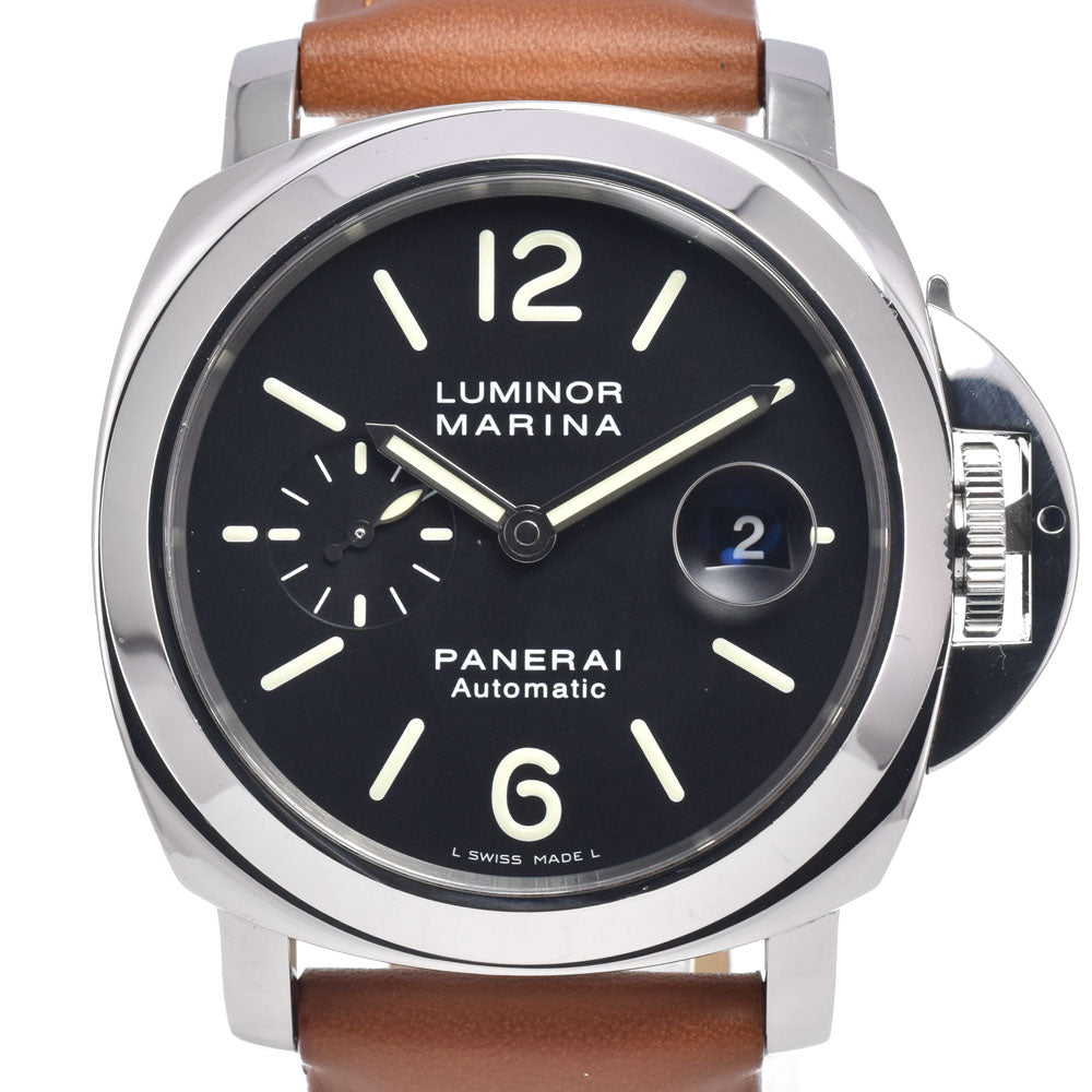 PANERAI Luminor Marina PAM00104 black Dial Automatic Men's
 Watch Q#149192