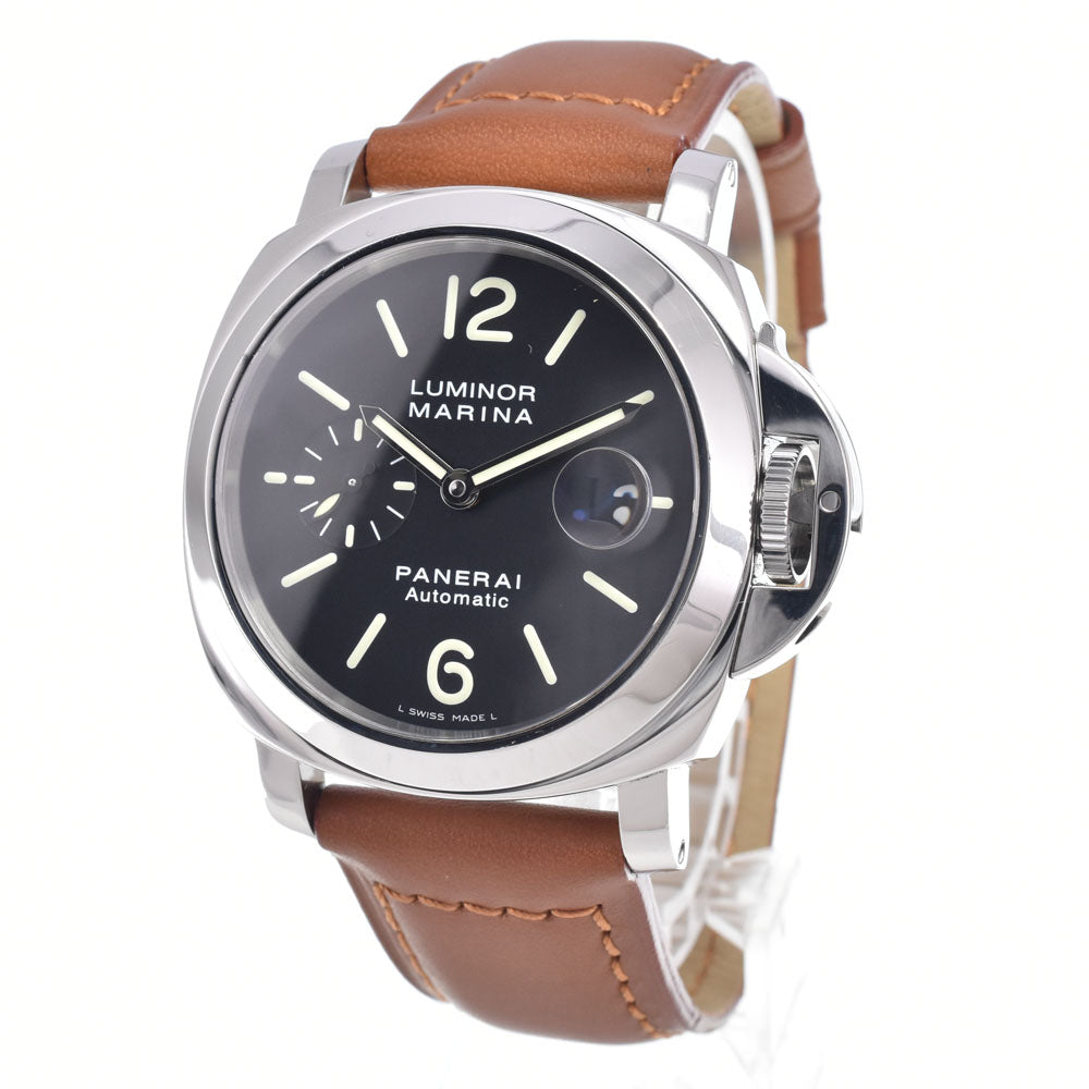 PANERAI Luminor Marina PAM00104 black Dial Automatic Men's
 Watch Q#149192