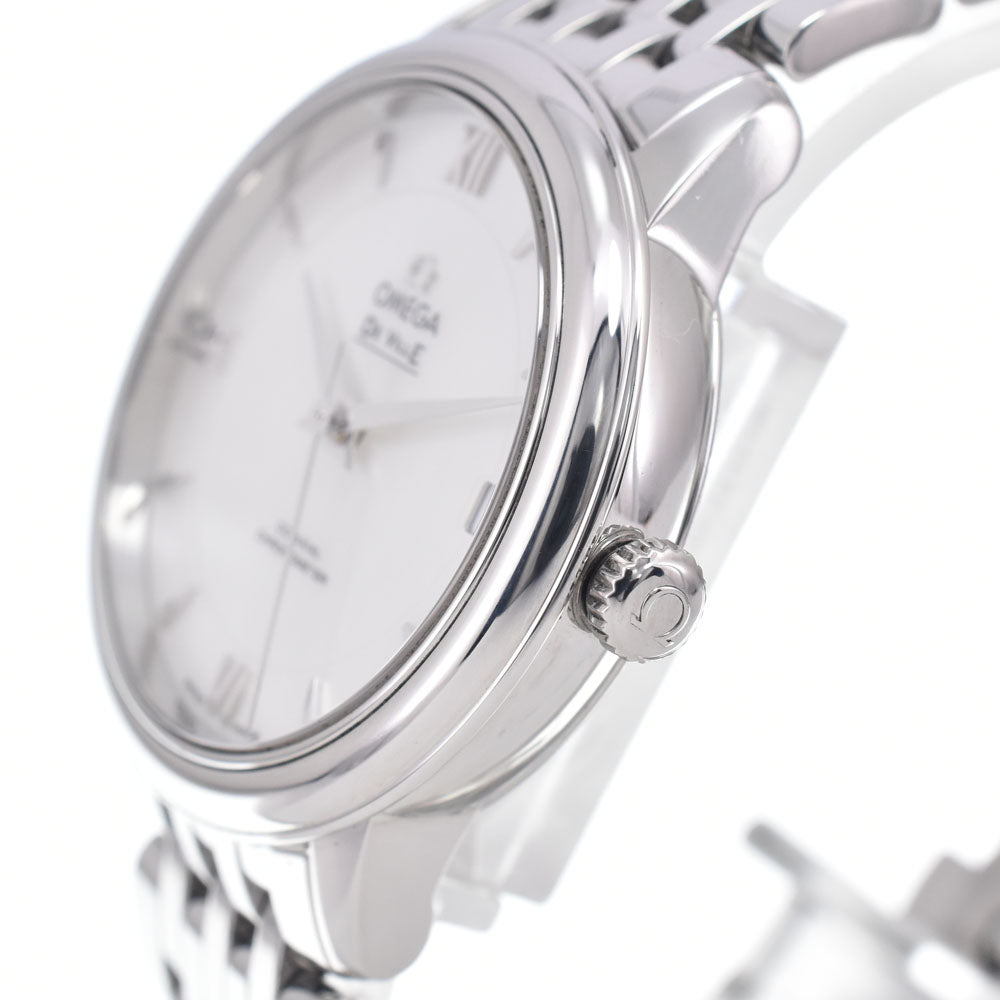 with paper OMEGA De Ville Prestige 424.10.33.20.05.00﻿1 Date White shell Dial Automatic Ladies
 Watch R#149193