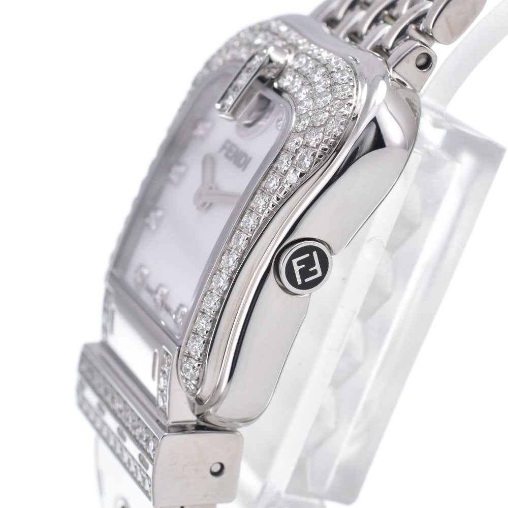 with paper FENDI 3800L diamond White shell Dial Quartz Ladies
 Watch Q#149196