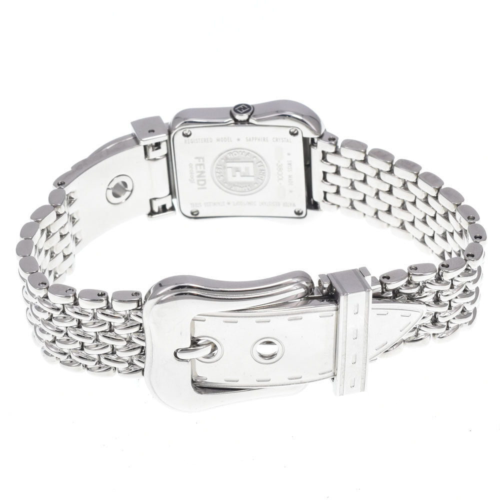 with paper FENDI 3800L diamond White shell Dial Quartz Ladies
 Watch Q#149196