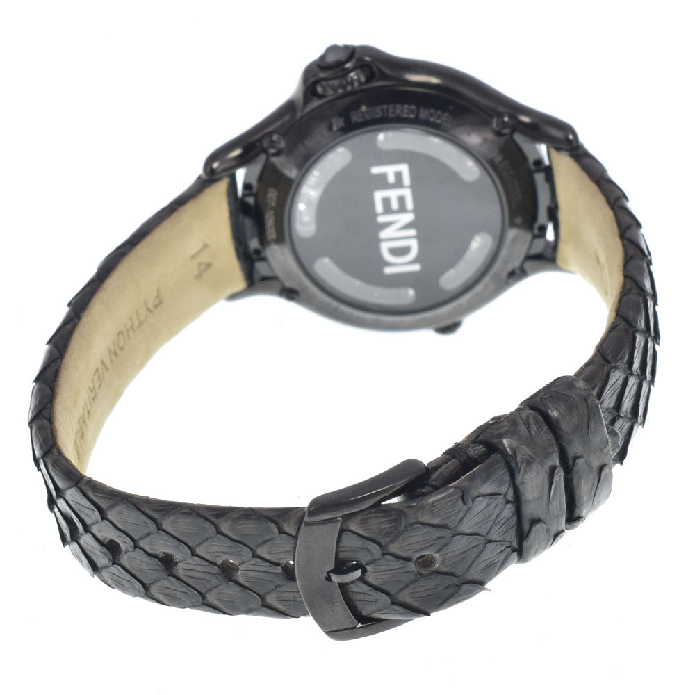 with paper FENDI Crazy carat 10500L Change gemstone black Dial Quartz Ladies
 Watch Q#149197
