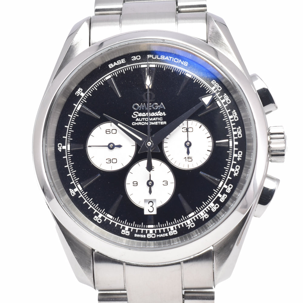 with paper OMEGA Seamaster Aqua Terra 221.10.42.40.01.002 Chronograph Date black Dial Automatic Men's
 Watch Q#149201