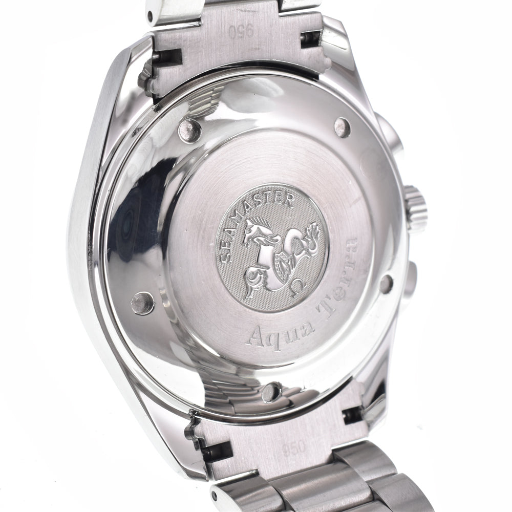 with paper OMEGA Seamaster Aqua Terra 221.10.42.40.01.002 Chronograph Date black Dial Automatic Men's
 Watch Q#149201