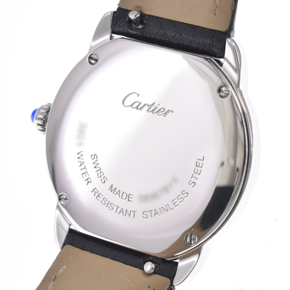 with paper CARTIER Ronde Solo de Cartier WSRN0019 Silver Dial Quartz Ladies
 Watch Q#149205