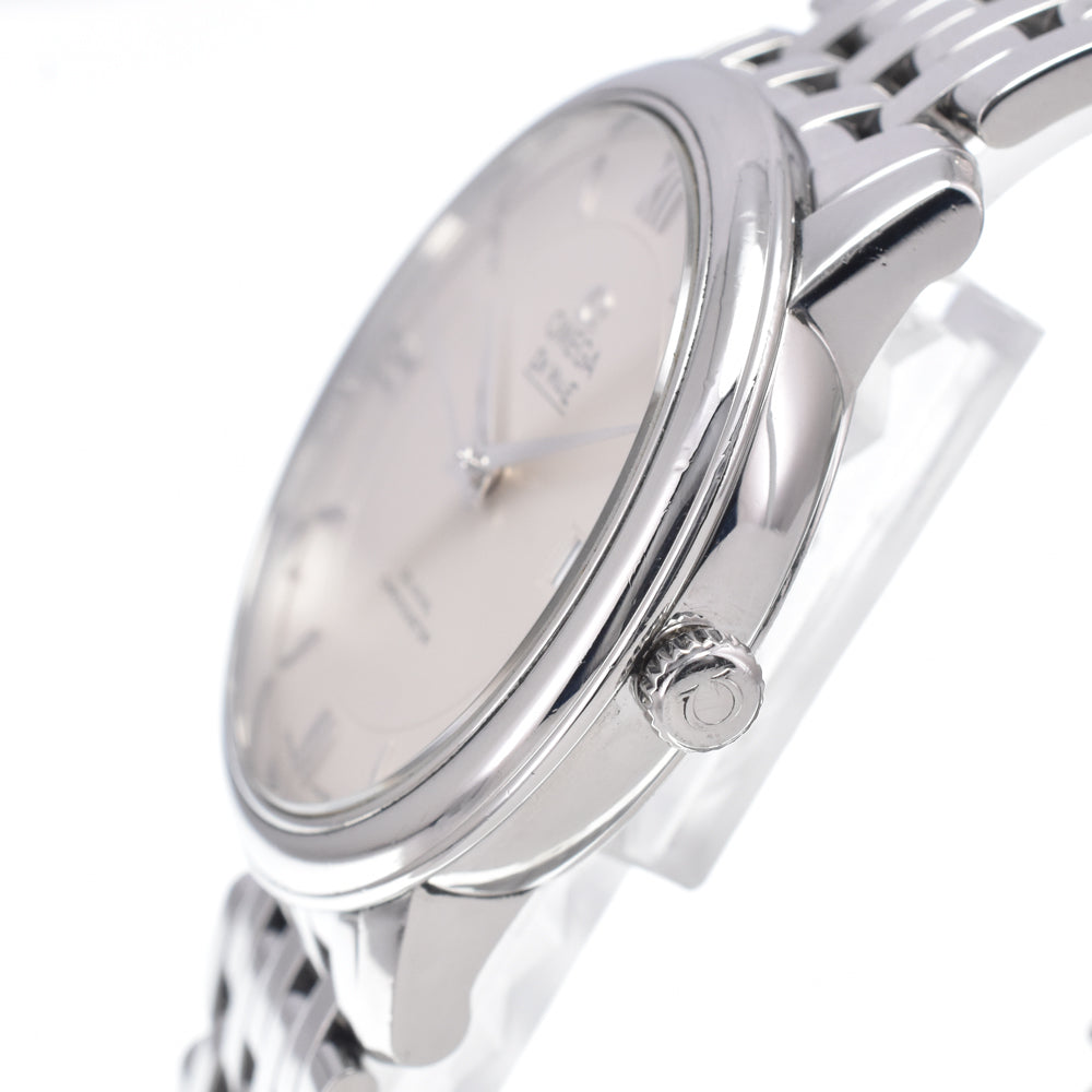 with paper OMEGA De Ville 424.10.37.20.02.001 Date Silver Dial Automatic Men's
 Watch Q#149206