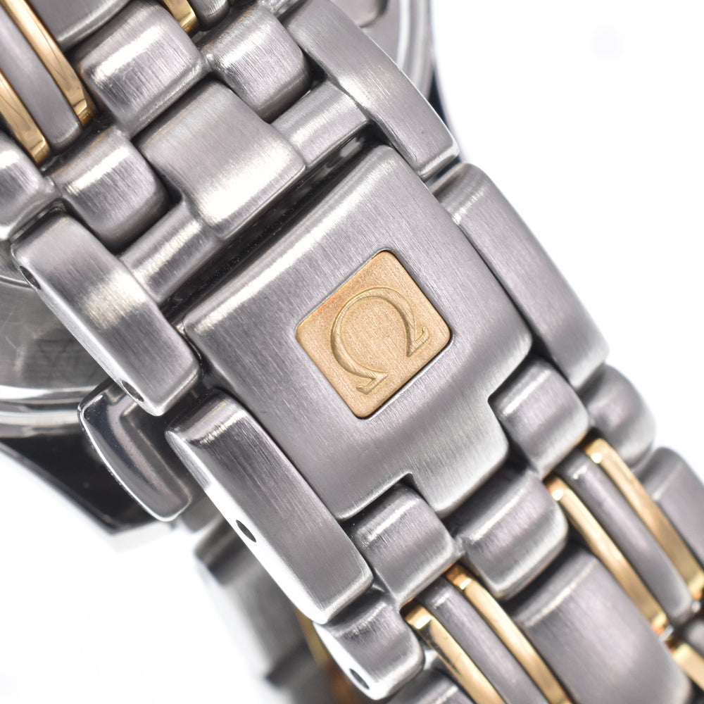 OMEGA Seamaster Diamond Cal.1424 Champagne Gold Dial Quartz Ladies
 Watch R#149207