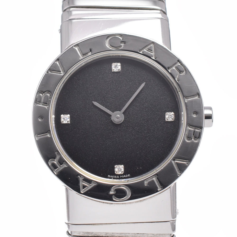 BVLGARI Bvlgari Bvlgari Tubogas BB262TS 4P Diamond black Dial Quartz Ladies
 Watch R#149208