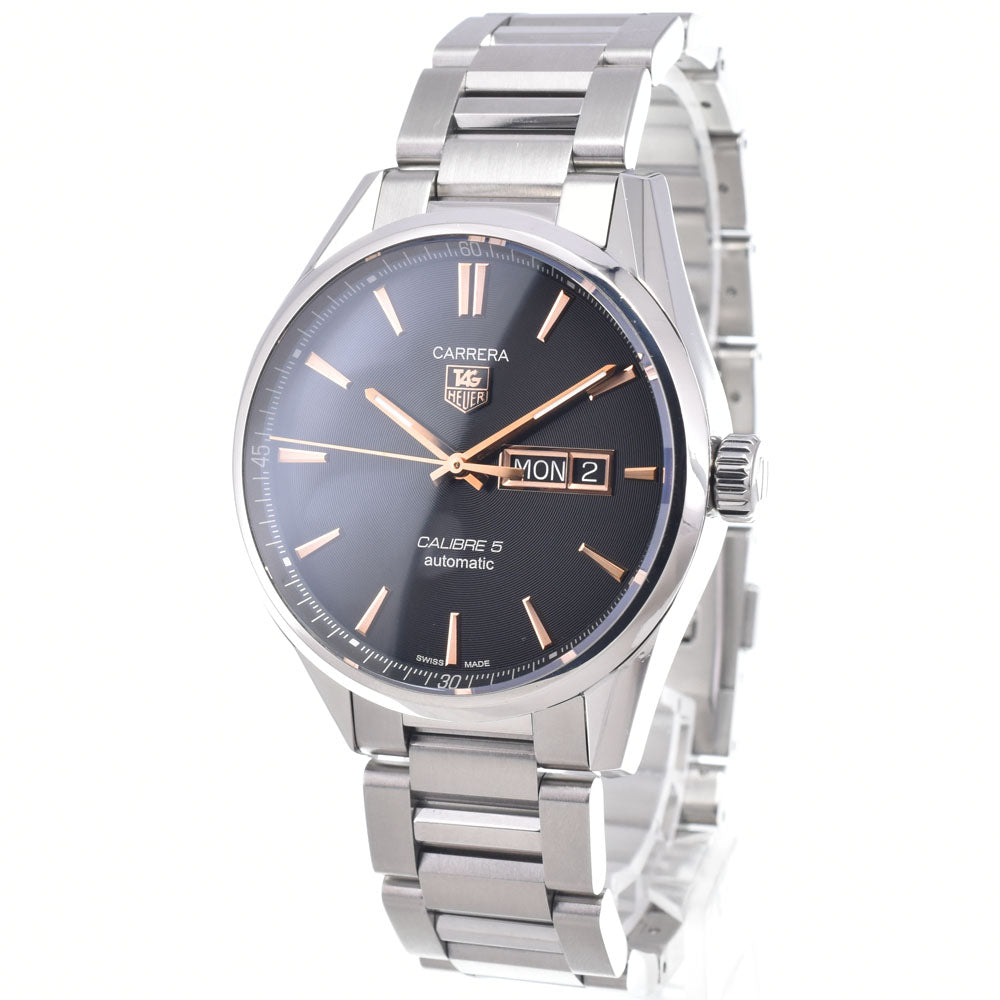 with paper TAG HEUER Carrera WAR201C.BA0723 Caliber 5 day date black Dial Automatic Men's
 Watch C#149209