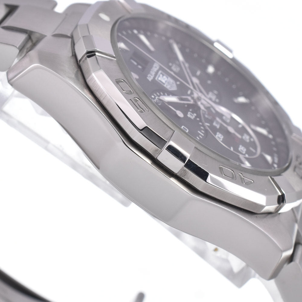 with paper TAG HEUER Aqua racer CAY1110-0 Chronograph Date black Dial Quartz Men's
 Watch Q#149210