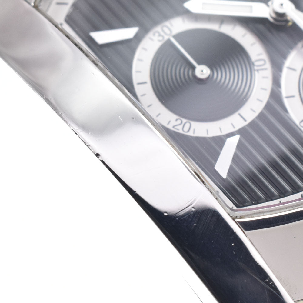 with paper BVLGARI Assioma AA48BSSDCH Chronograph black Dial Automatic Men's
 Watch Q#149213