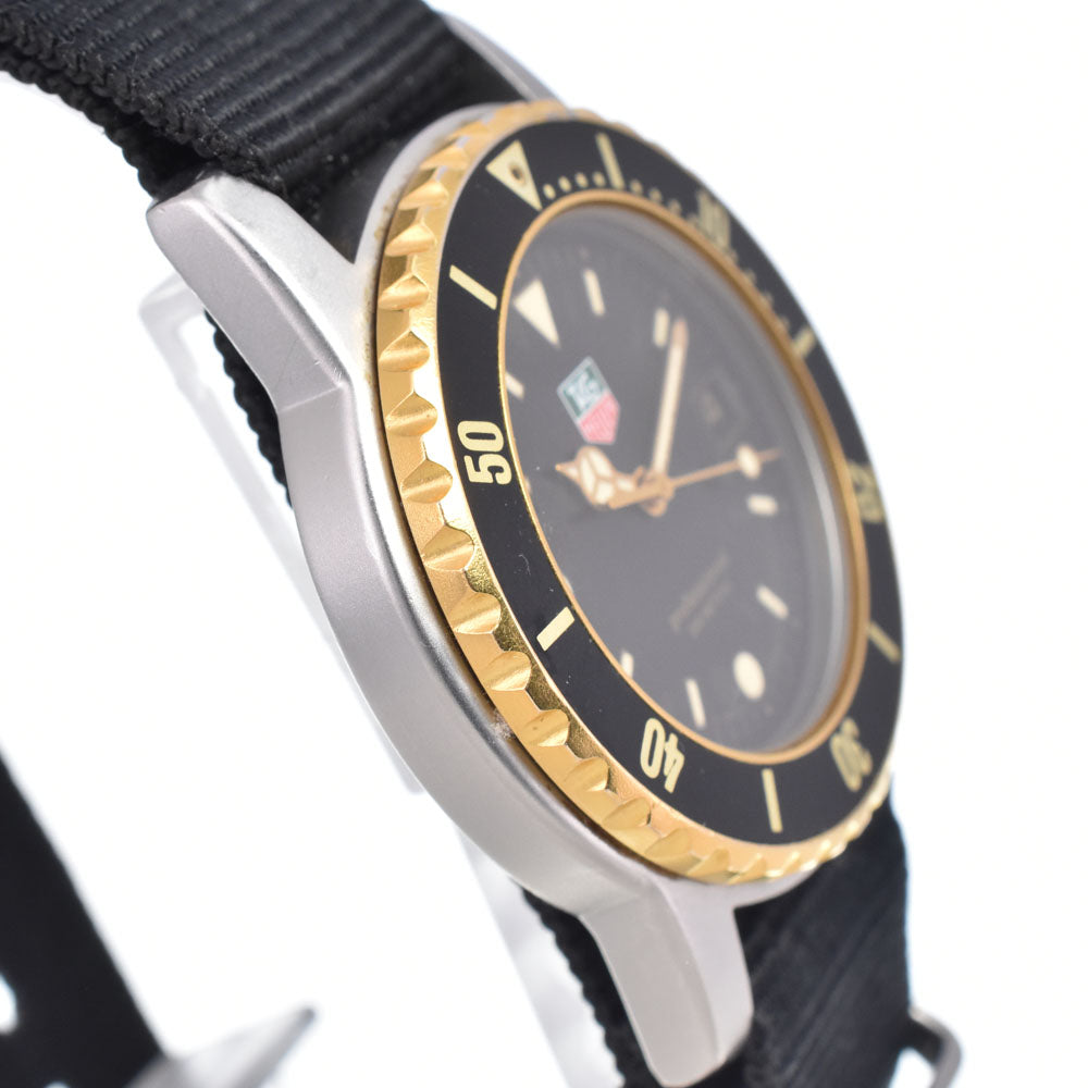 TAG HEUER 1500 series 925.213G-2 Professional 200 m black Dial Quartz Men's
 Watch Q#149215