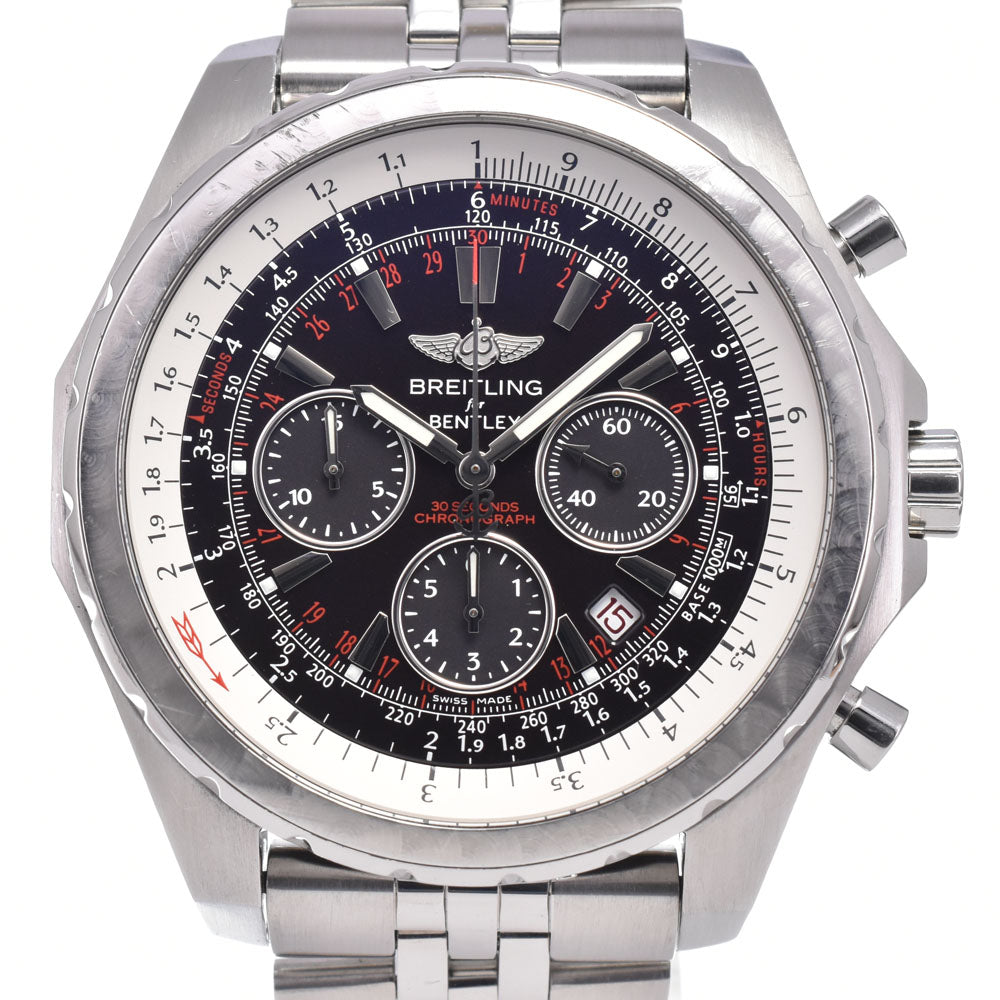 with paper BREITLING Bentley Motors A25363 Chronograph black Dial Automatic Men's
 Watch B#149219
