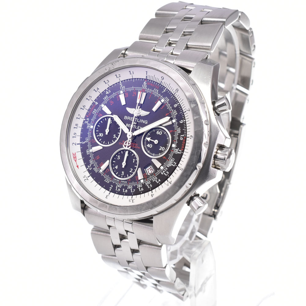 with paper BREITLING Bentley Motors A25363 Chronograph black Dial Automatic Men's
 Watch B#149219