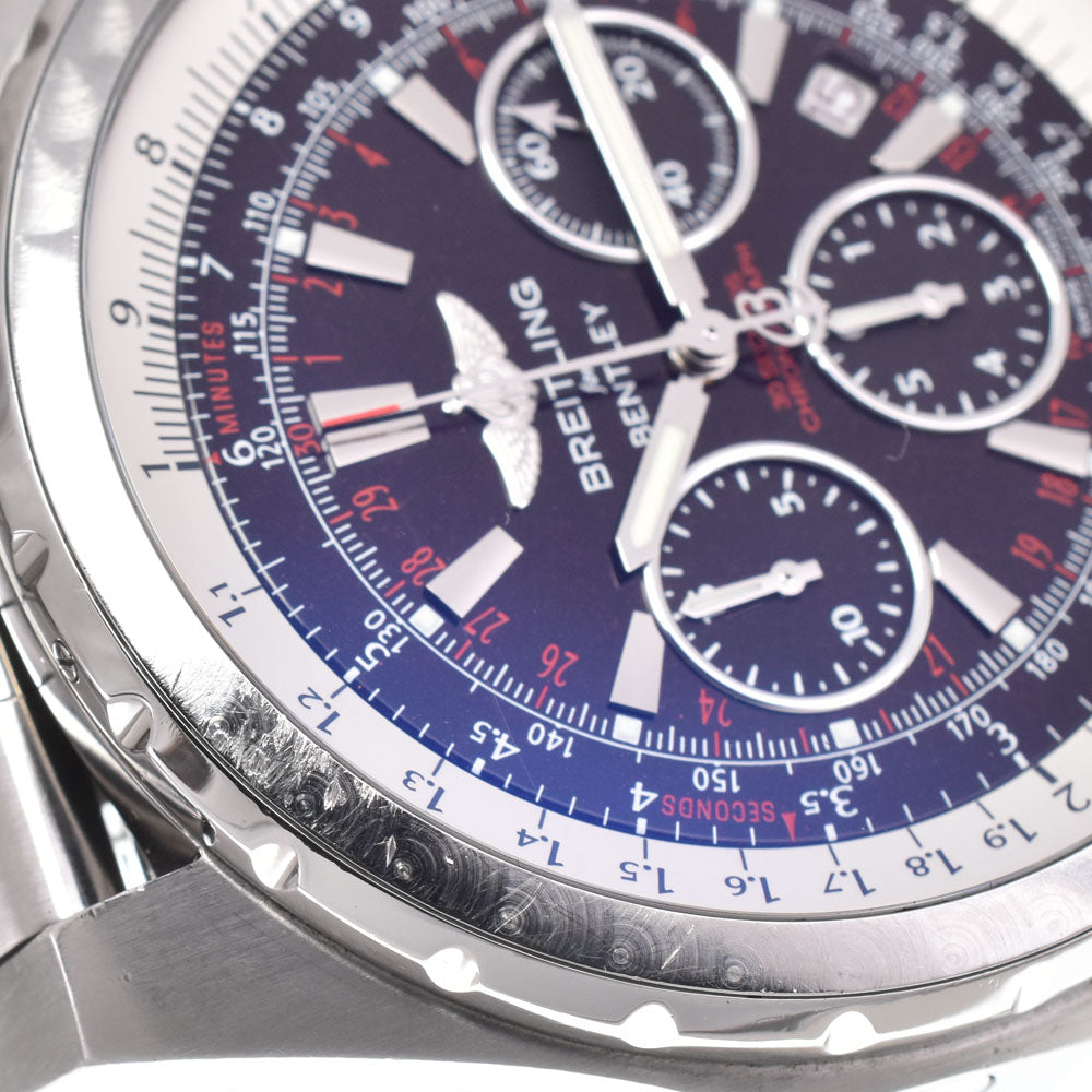 with paper BREITLING Bentley Motors A25363 Chronograph black Dial Automatic Men's
 Watch B#149219
