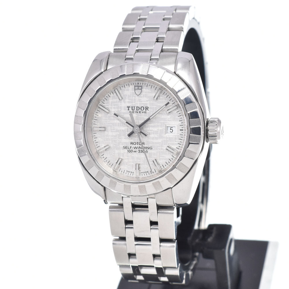 TUDOR Classic Date 21010 Date Silver Dial Automatic Ladies
 Watch Q#149220