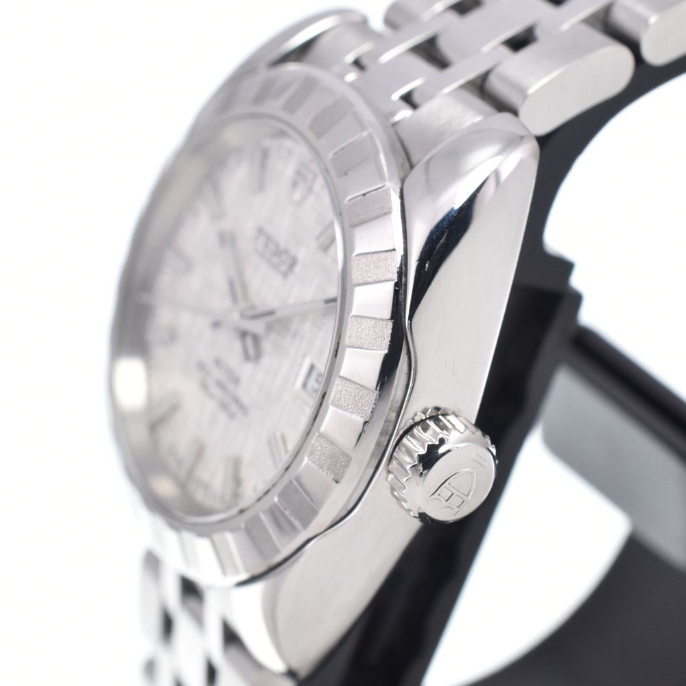 TUDOR Classic Date 21010 Date Silver Dial Automatic Ladies
 Watch Q#149220