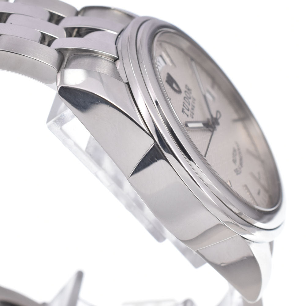 with paper TUDOR Glamor Date Day 56000 Silver Dial Automatic Men's
 Watch R#149222