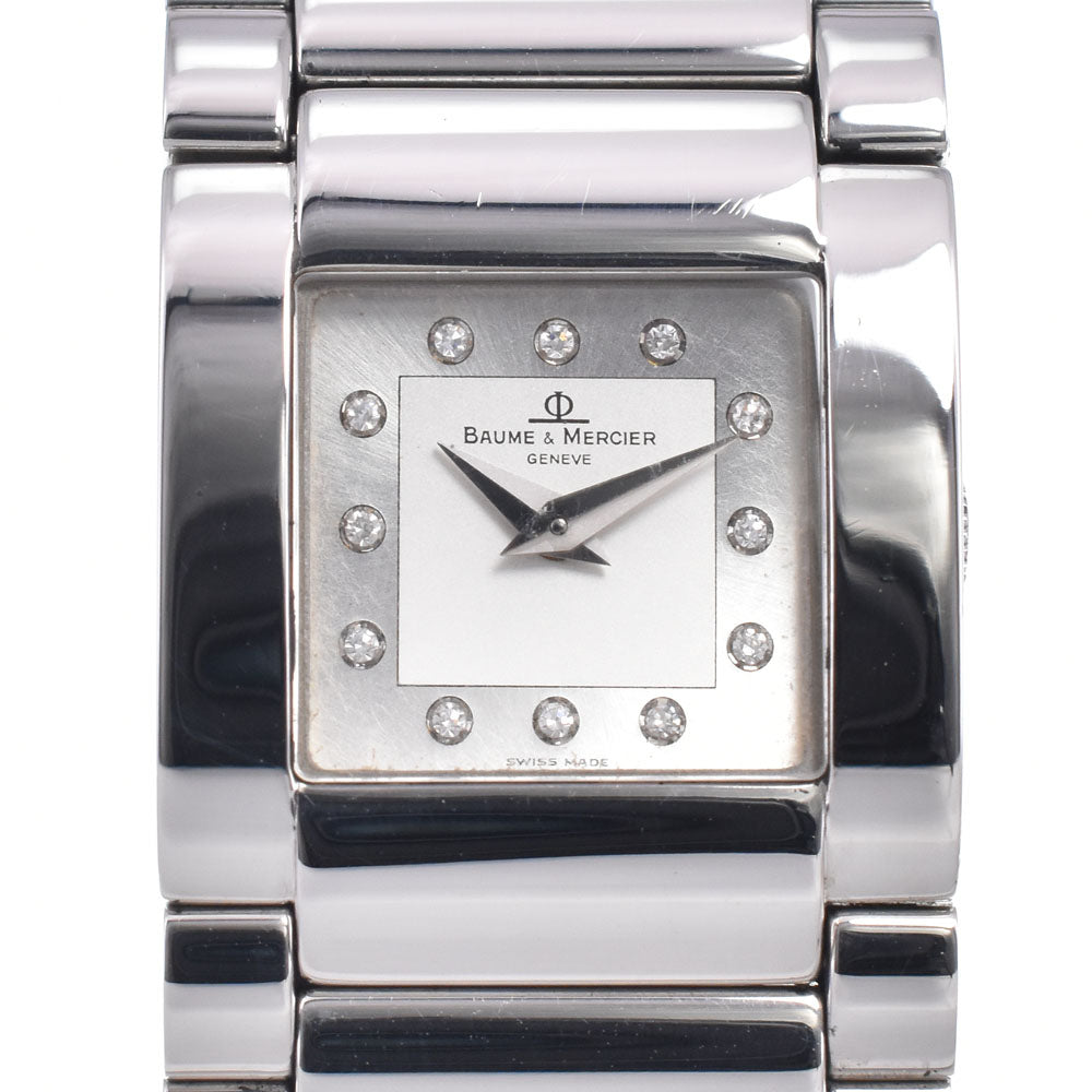 Baume & Mercier catwalk MV045219 12P diamond Silver Dial Quartz Ladies
 Watch A#149230