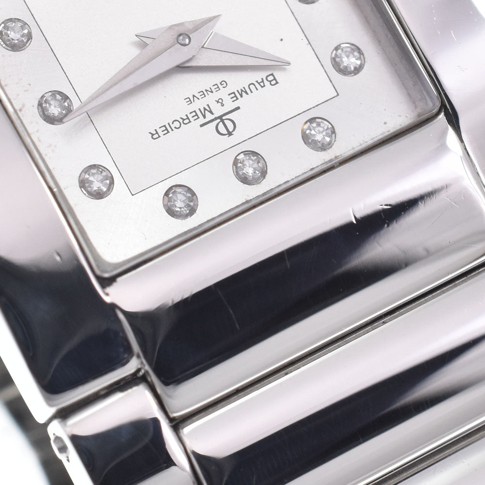 Baume & Mercier catwalk MV045219 12P diamond Silver Dial Quartz Ladies
 Watch A#149230