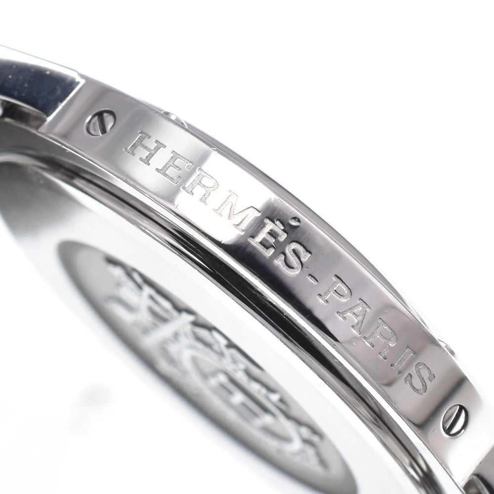 HERMES Clipper CL6.710 Date Stainless Steel blue Dial Quartz Men's
 Watch A#149234