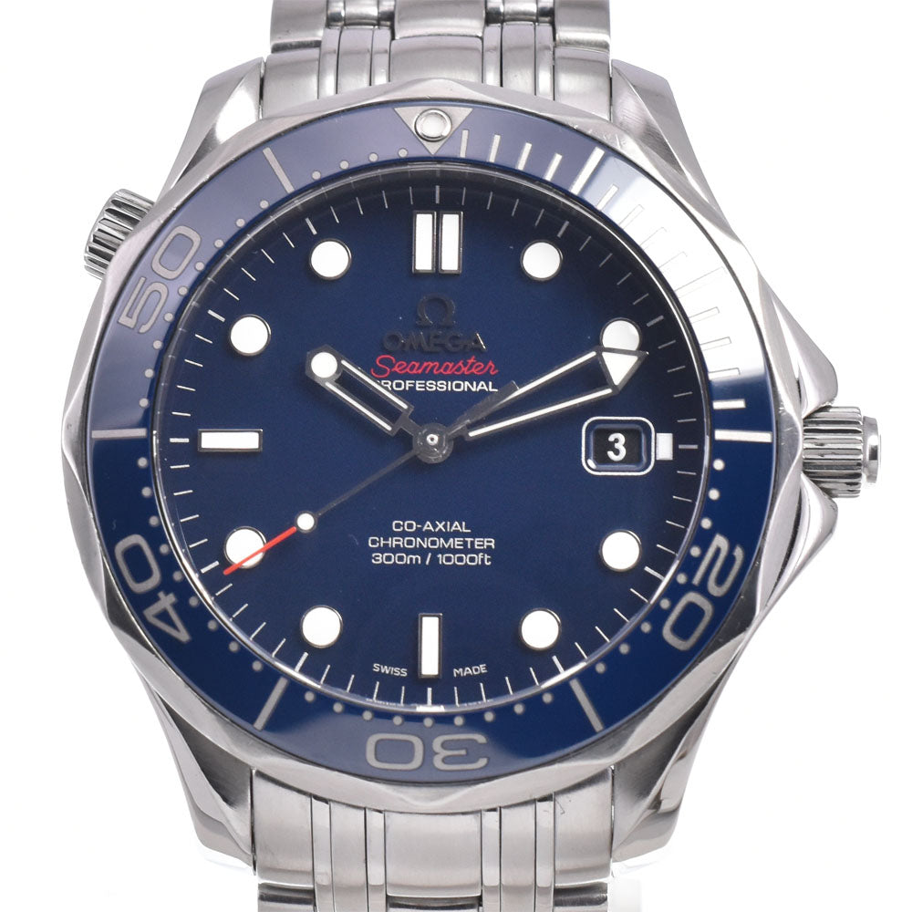 OMEGA Seamaster Diver 300m 212.30.41.20.03.001 Date CO-AXIAL blue Dial Automatic Men's
 Watch A#149235