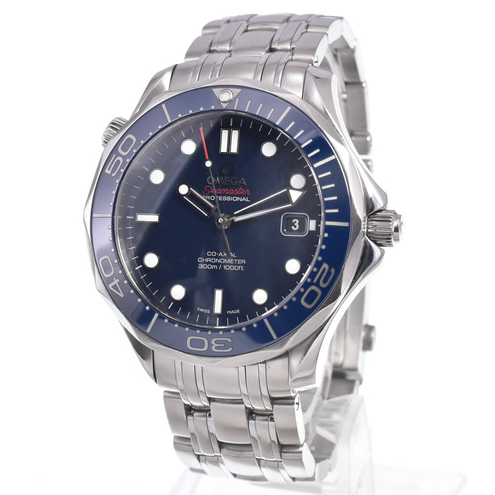 OMEGA Seamaster Diver 300m 212.30.41.20.03.001 Date CO-AXIAL blue Dial Automatic Men's
 Watch A#149235