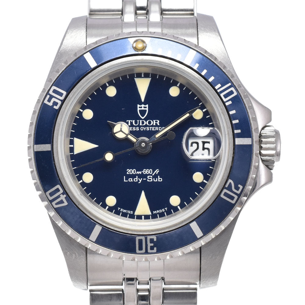 TUDOR Oyster Princess Date Lady Sub 96090 Date Navy Dial Automatic Ladies
 Watch R#149241