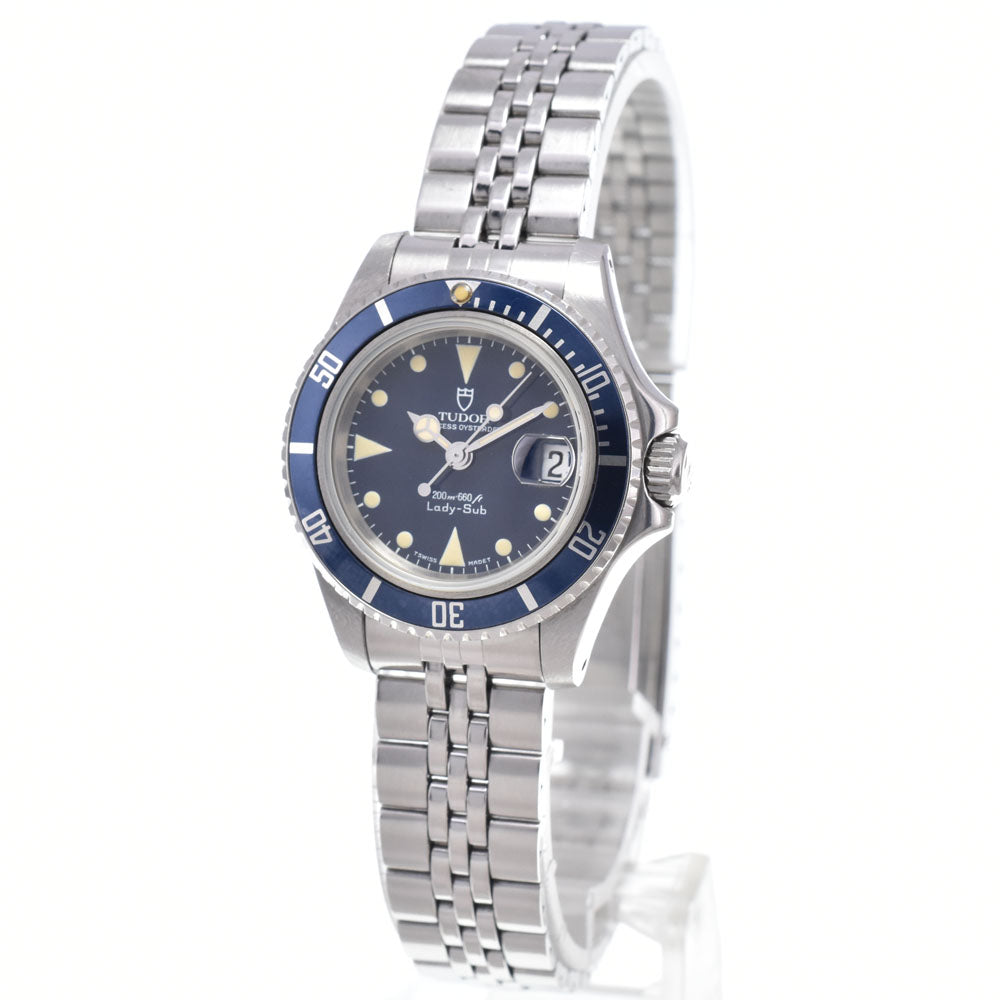 TUDOR Oyster Princess Date Lady Sub 96090 Date Navy Dial Automatic Ladies
 Watch R#149241