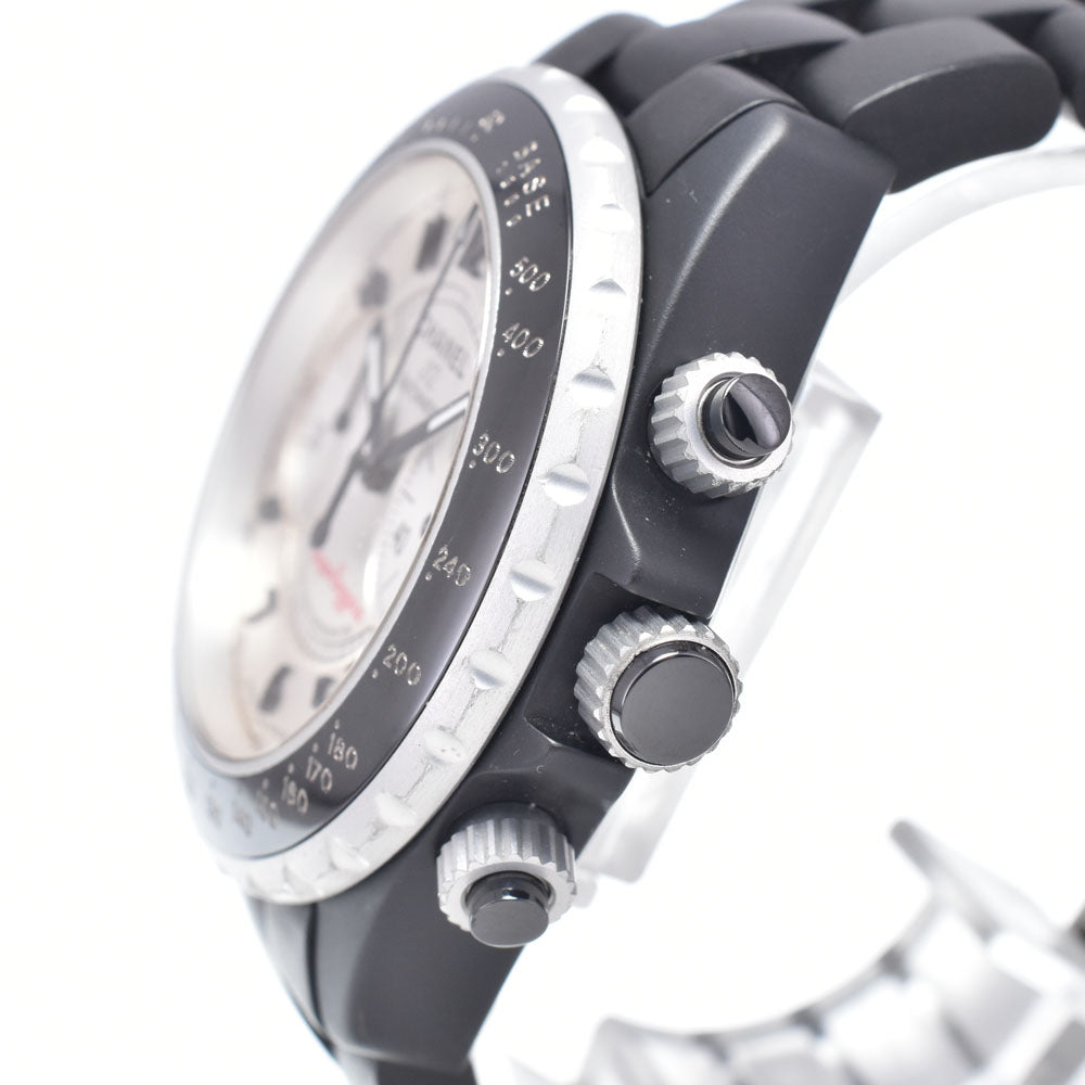 CHANEL J12 Super Reggera H2039 Chronograph Date Silver Dial Automatic Men's
 Watch Q#149242