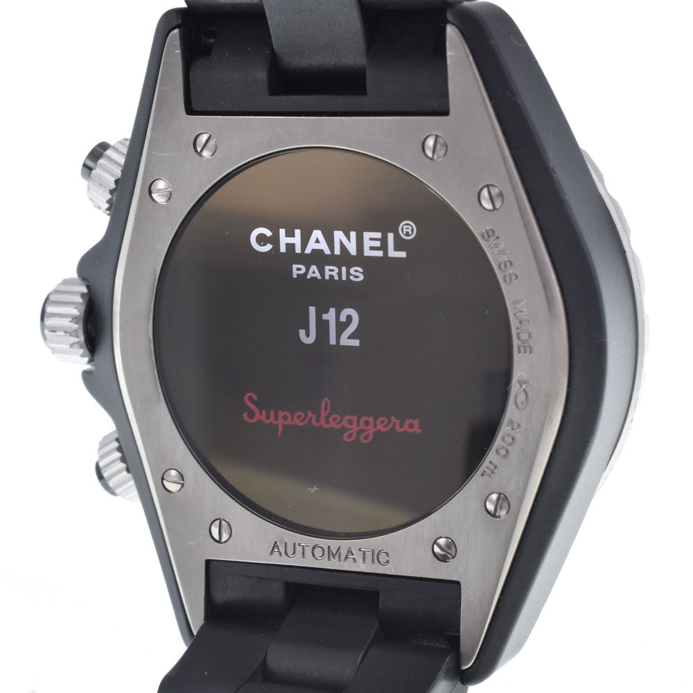 CHANEL J12 Super Reggera H2039 Chronograph Date Silver Dial Automatic Men's
 Watch Q#149242
