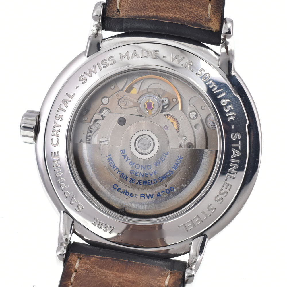 RAYMOND WEIL Maestro 2237-STC00659 Date Silver Dial Automatic Men's
 Watch R#149243