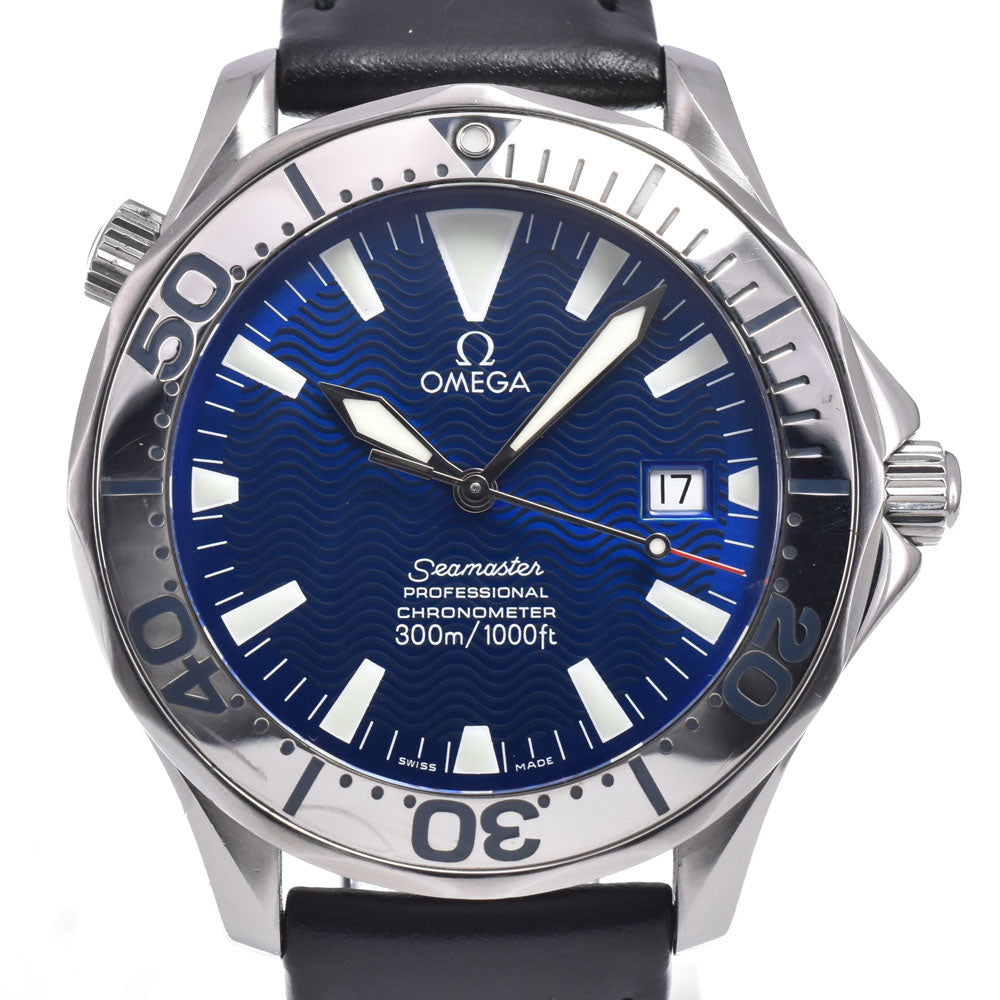 OMEGA Seamaster Professional 300M 2255.80 Date blue Dial Automatic Men's
 Watch Q#149244