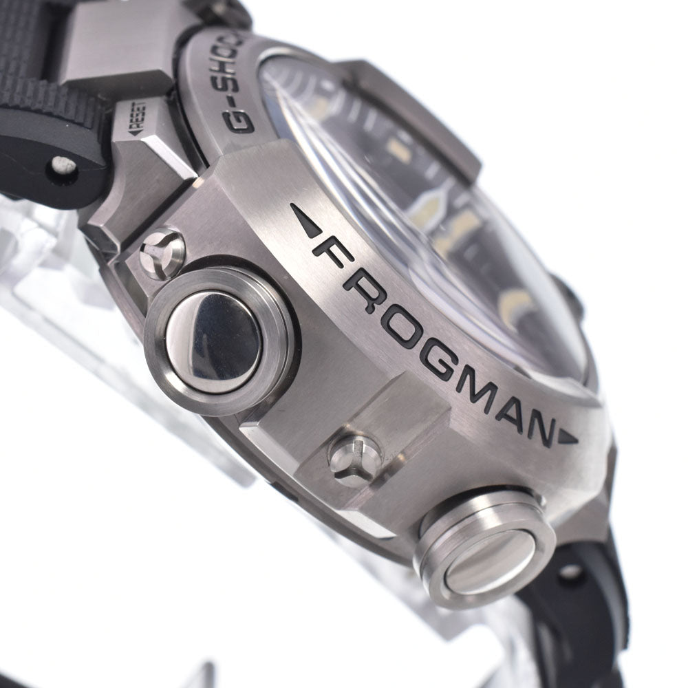with paper CASIO G-SHOCK MR-G Frogman MRG-BF1000RG-3AJR black Dial Radio Sync Solar Men's
 Watch B#149245