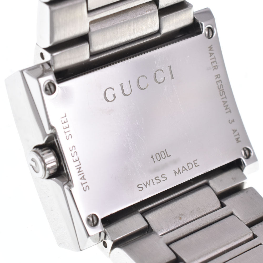 with paper GUCCI G rectangle YA100520/100L Silver Dial Quartz Ladies
 Watch R#149246