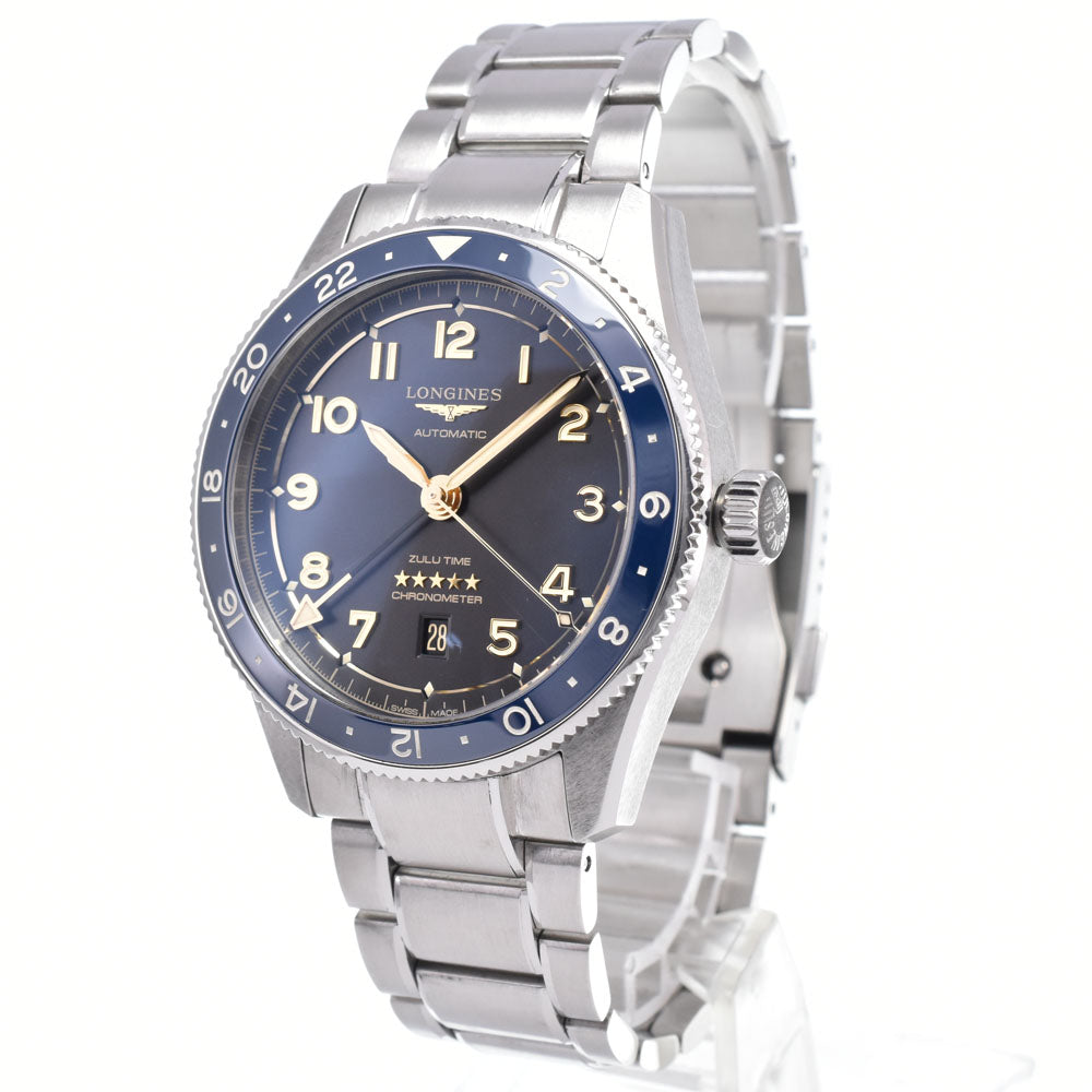 with paper LONGINES spirit zulu time L3.812.4 Date black Dial Automatic Men's
 Watch R#149247